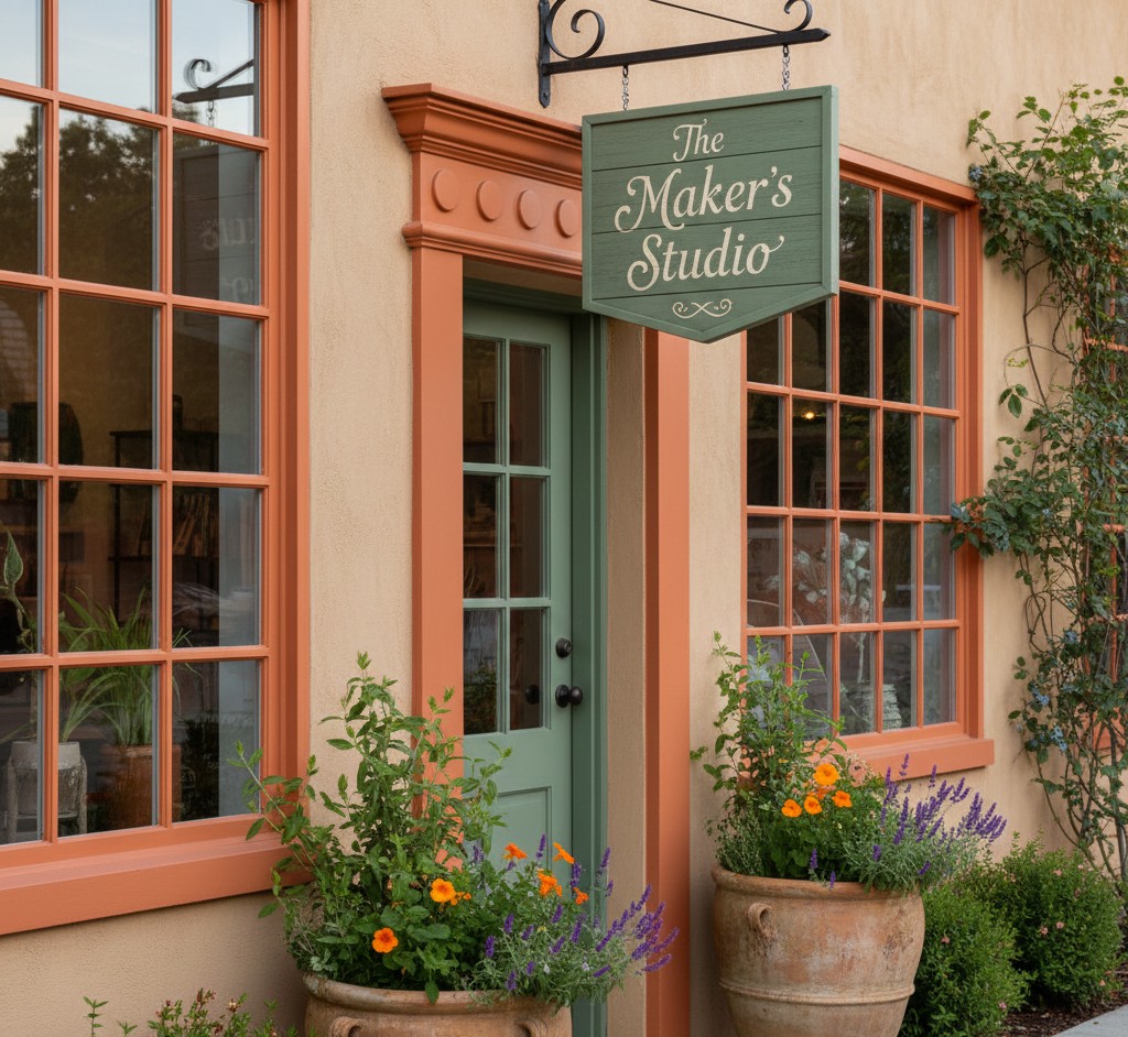 Exterior view of our workshop studio